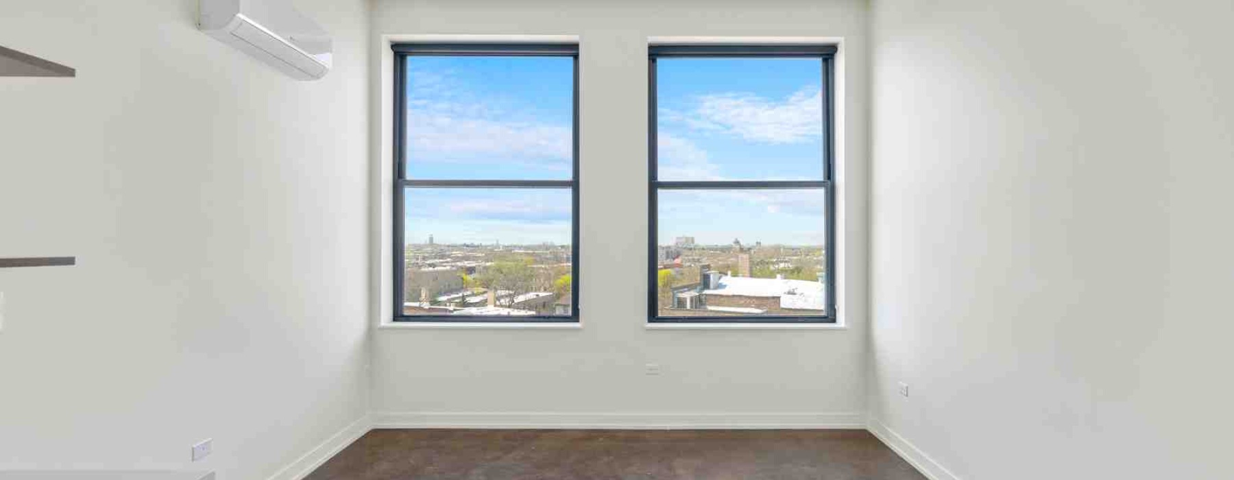 Apartments with downtown views