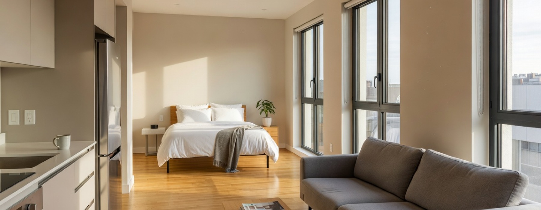 1 bed flat to rent header image