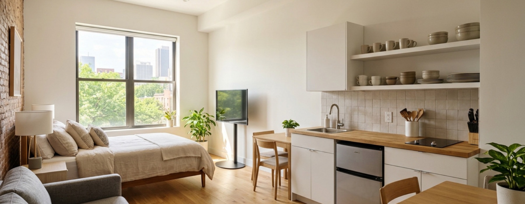 1 bedroom studio floor plans with dimensions