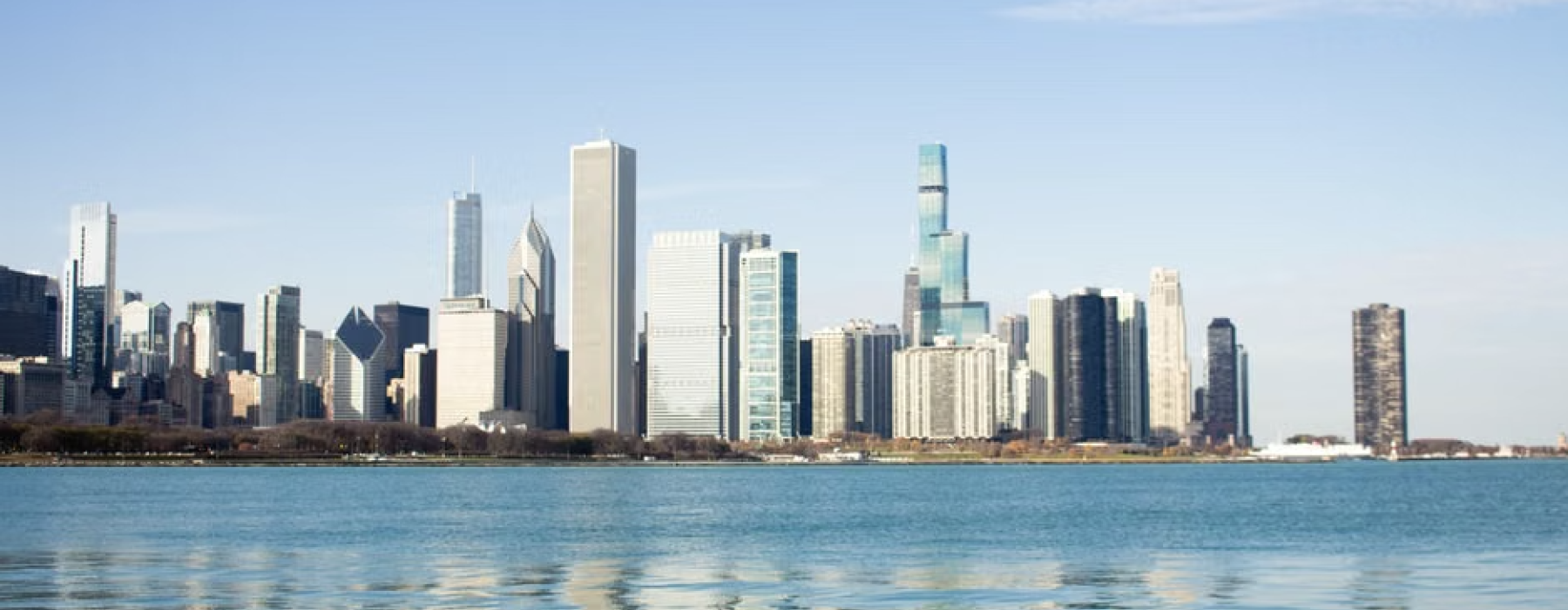 chicago luxury residential district skyline lake michigan