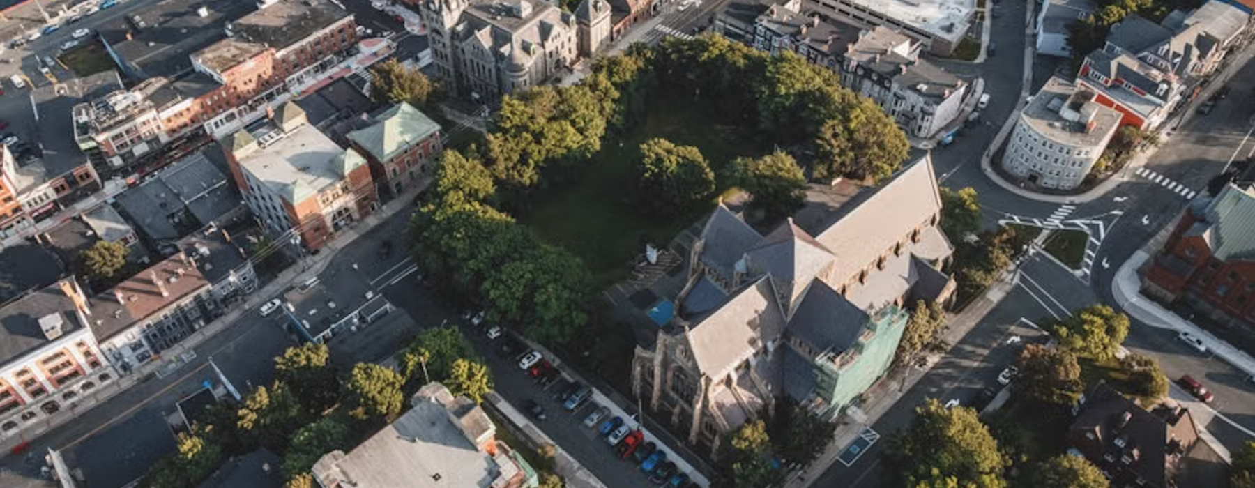 Historic urban neighborhood and commercial corridor