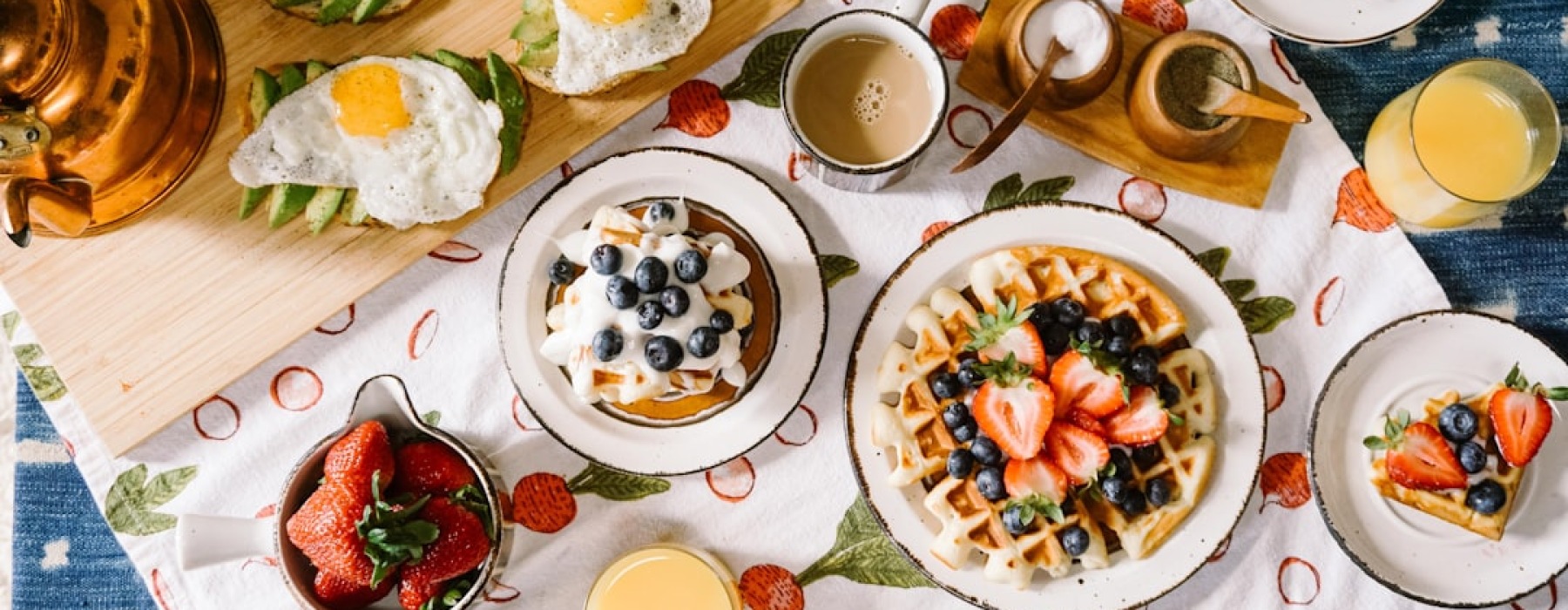 brunch spread