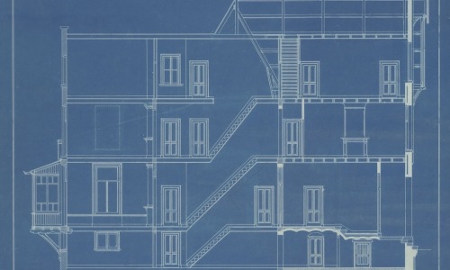 Detailed 1 BHK blueprint with metric dimensions and room labels - 1 bhk blueprint